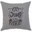 Coussin Wooded River Image - Jump in Lake - Gris lin-1555064343