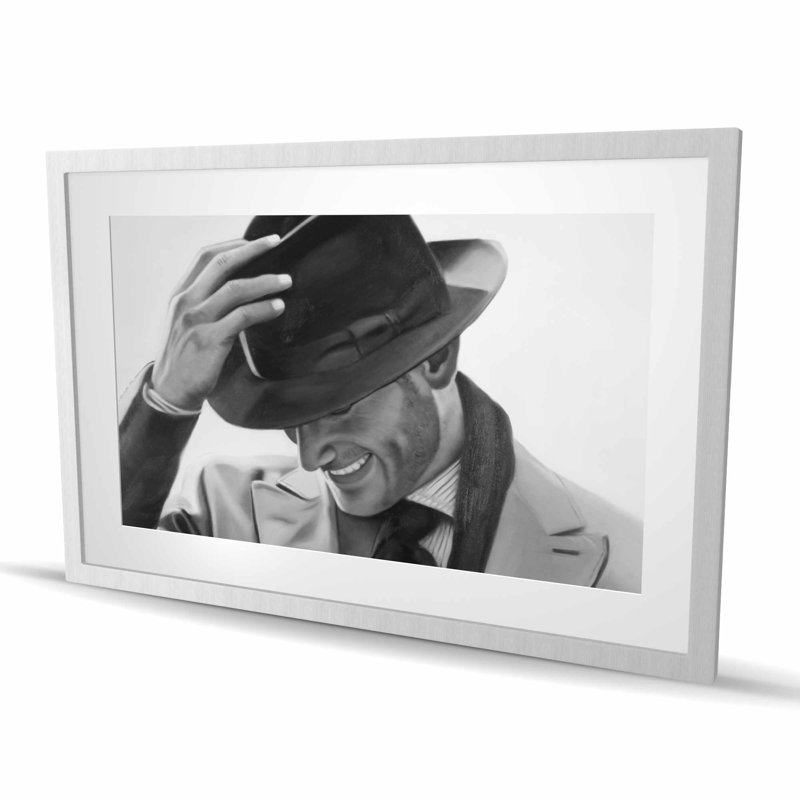 Well-dressed man - Office Black Framed Matted Print Decor