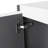 12" Bathroom Side Cabinet,Soft Close Doors,Float Mounting Design-1879016325