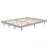 Queen Floating Platform Bed Frame with sturdy support legs