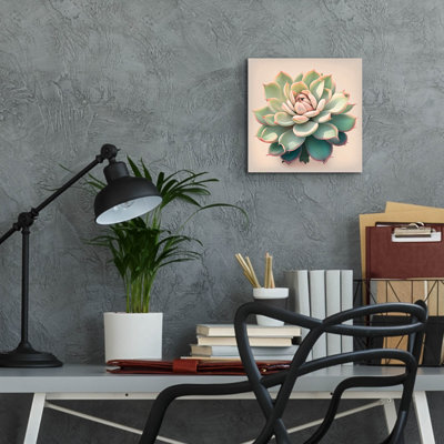 Echeveria Pulidinis' by Incado Acrylic Glass Wall Art