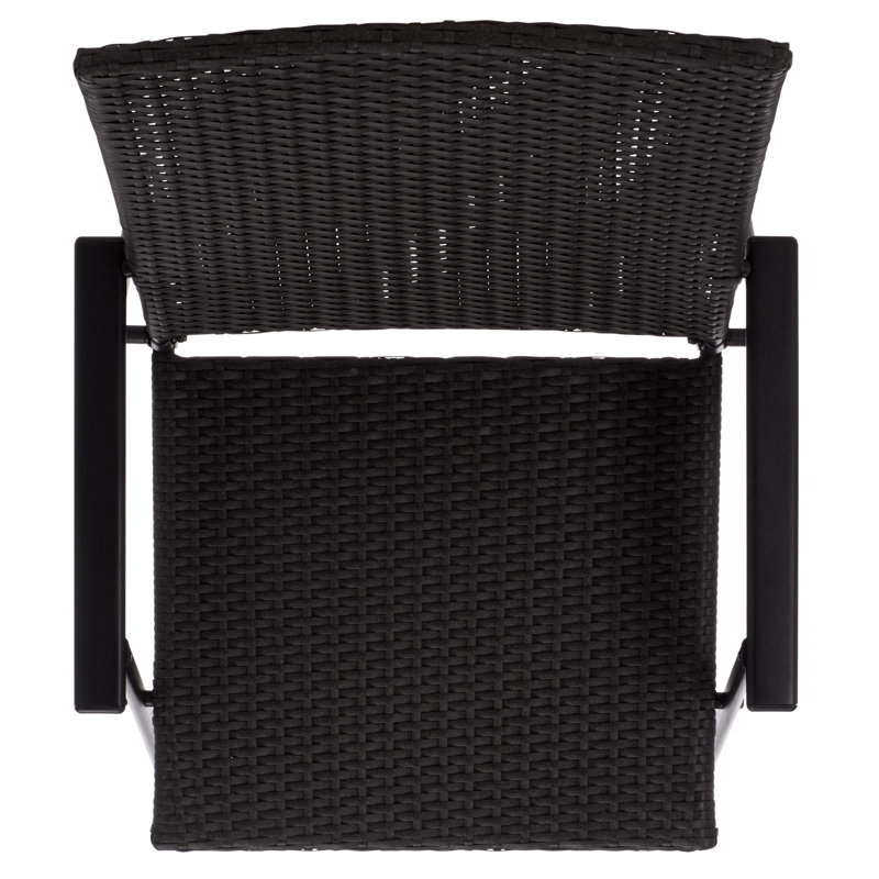 Ensemble de 2 chaises pliantes Simon, Noir