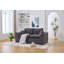 Canapé modulaire modulaire avec coussin moelleux-398481761