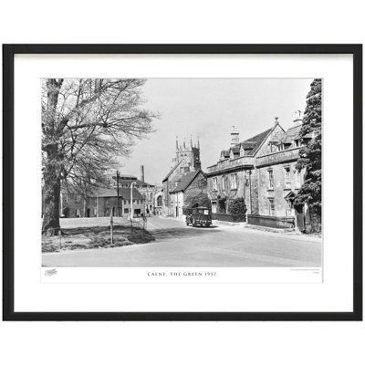 Calne, the Green 1957 1 Piece Single Picture Frame Wall Art