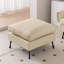 Canapé modulaire en forme de L avec repose-pieds convertible 104,5 po-720461991