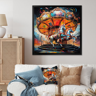 " Carousel Horses I "