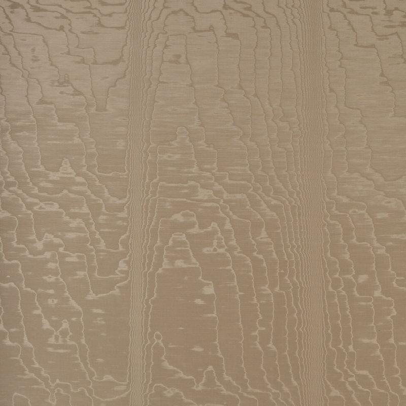 Moirã‰ Wallcovering Wallpaper, Fawn