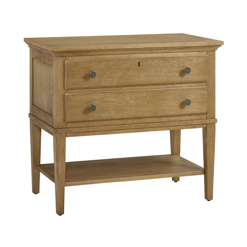 Birchaven 2 Drawer Nightstand, Brindle
