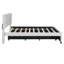 Lit plateforme tapissier avec lit gigogne-2145525755