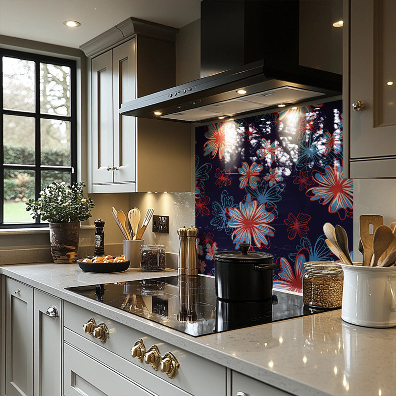 60cm W x 65cm L Glass Peel and Stick
