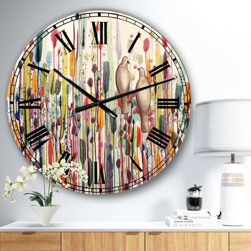 Horloge murale surdimensionnée L'un pour l'autre, Petit