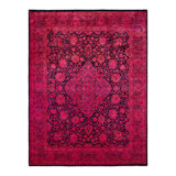Tapis unique en laine 7 pi 10 po x 10 pi 3 po Tzion