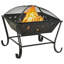 Dreadnaught Square Steel Wood Burning Fire Pit
