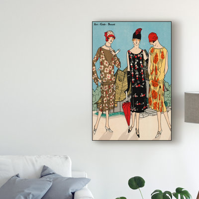 Vintage Couture I - impression sur toile