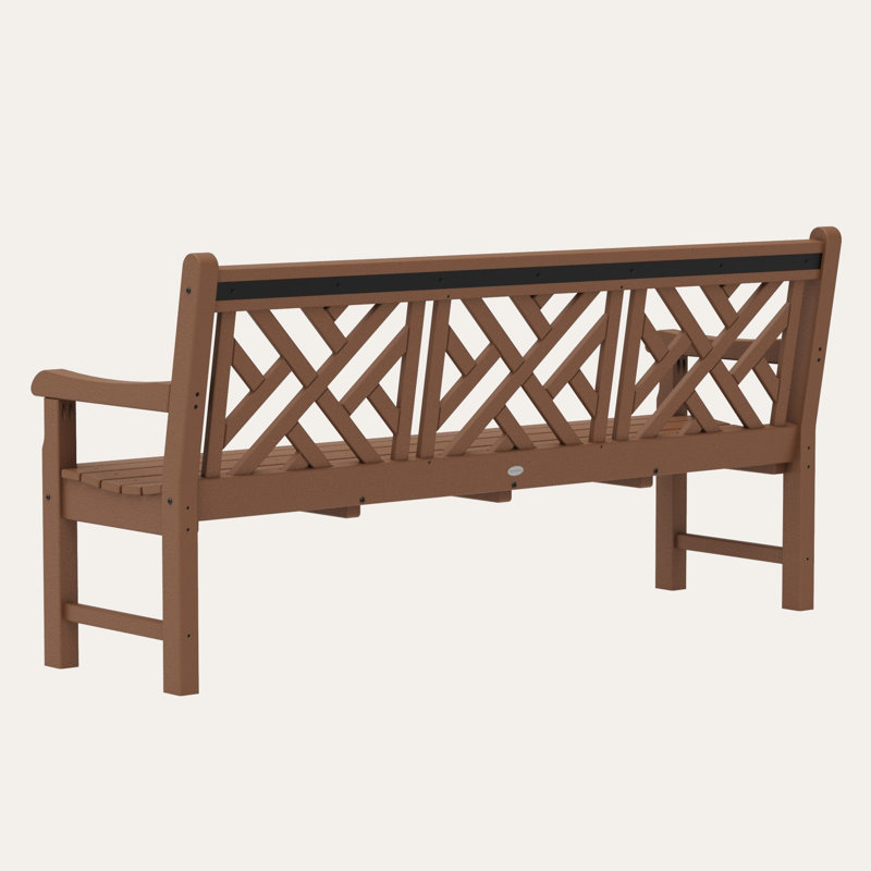 Banc 72 po POLYWOOD Rockford Chippendale, Teck