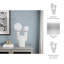Grand ouragan 14 po Sagebrook Home-1737534935
