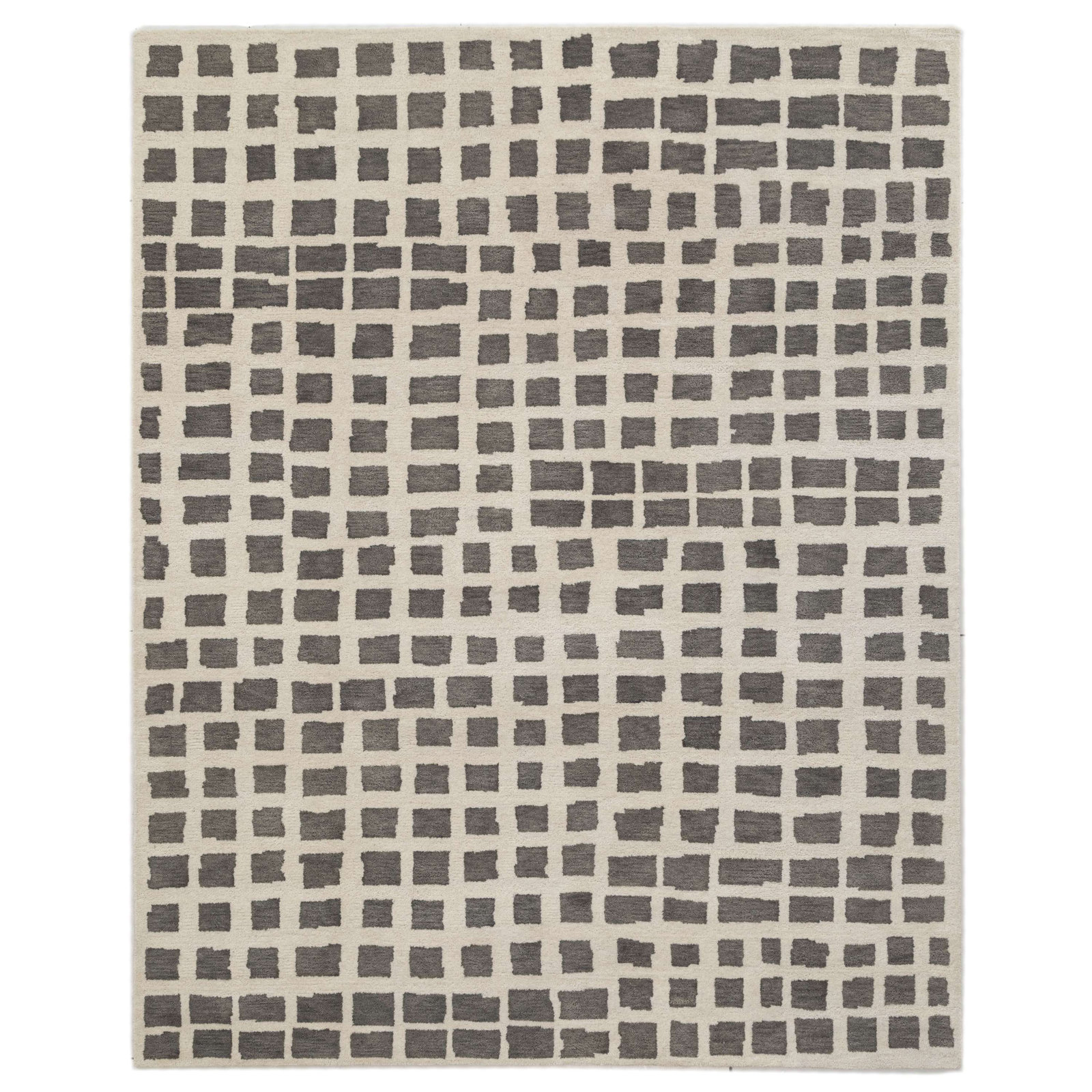 Roeger Hand-Tufted Wool Rug, Rectangle 7'9" x 9'9"
