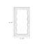 Miroirs rectangulaires pleine longueur en bois manufacturé-129870972