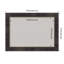 Tableau de bord en bois Odin Bronze antique, tableau d'affichage en liège gris, tableau d'organisation, tableau d'affichage-1296997617-1296997619
