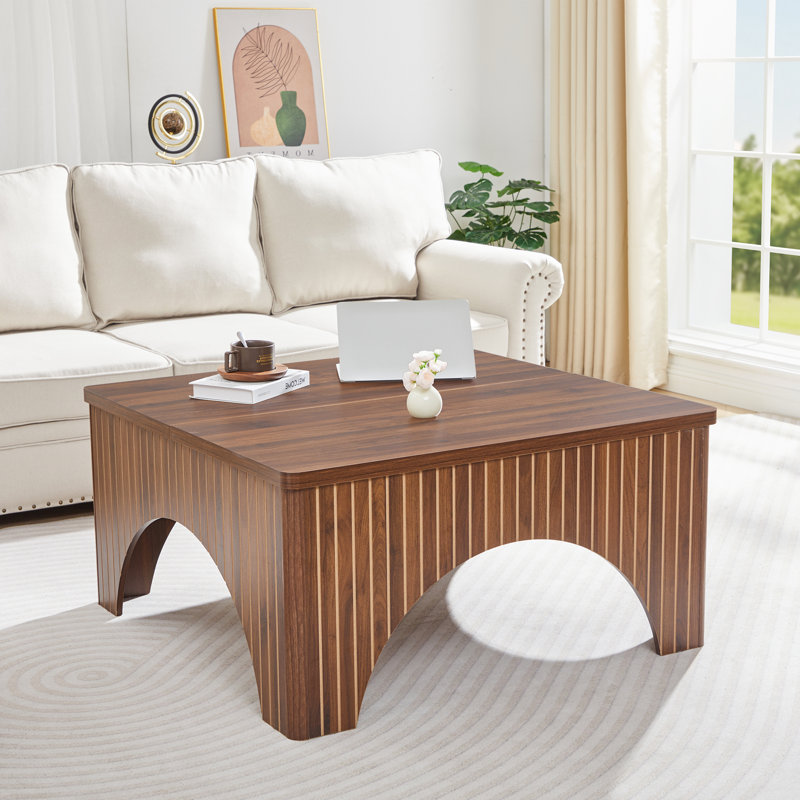 Lift Top Coffee Table With Storage, Walnut