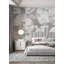 Murale gris anthracite Brushstrokes-87893612
