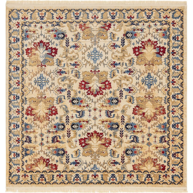 Regal Oriental Indoor Rug, Square 8'