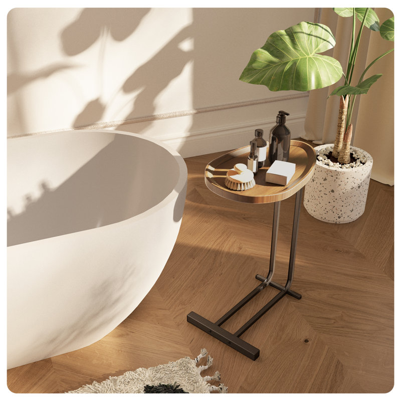 C-shaped Side Table