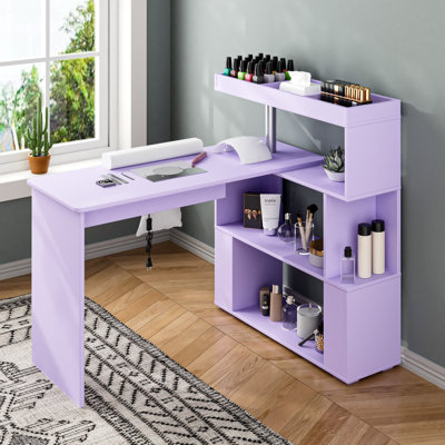  Table à manucure rotative réversible Kylan