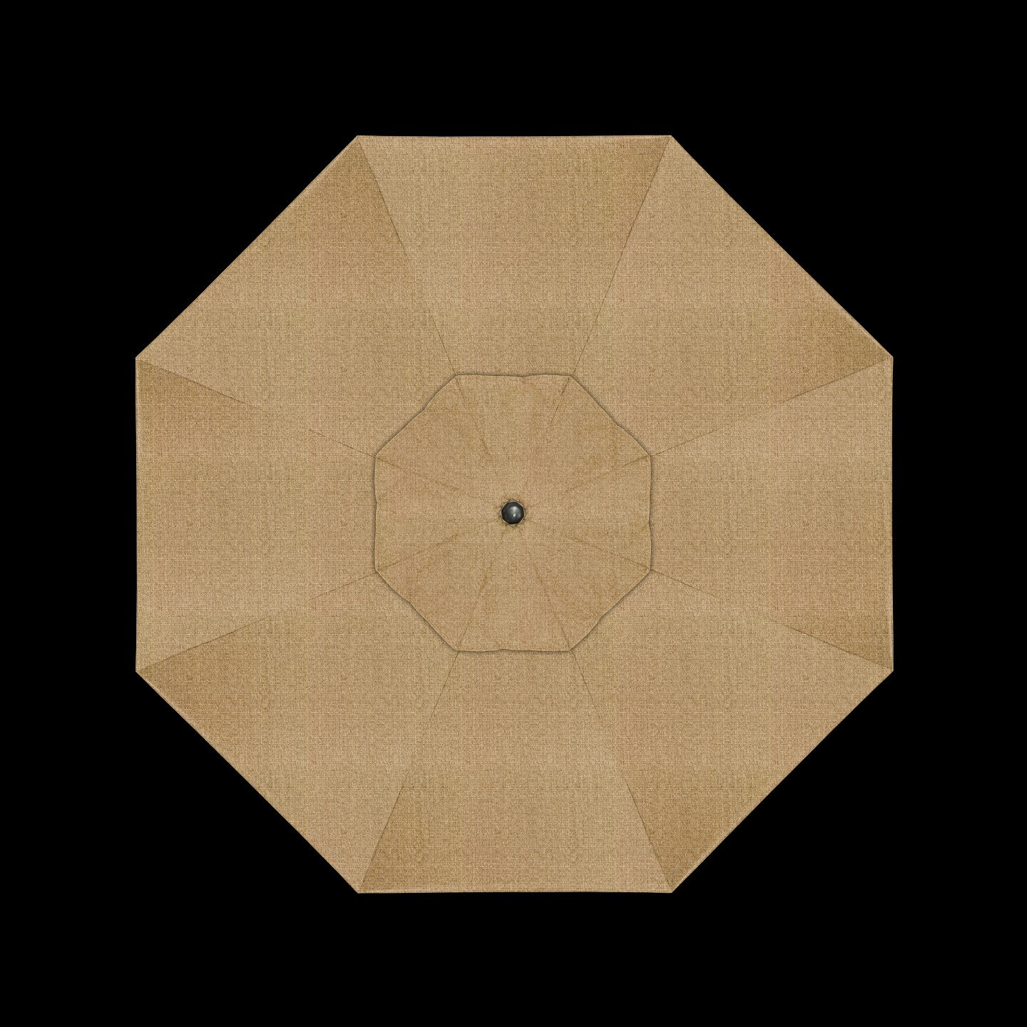 9' Market Sunbrella Umbrella, Sesame Sunbrella® Linen