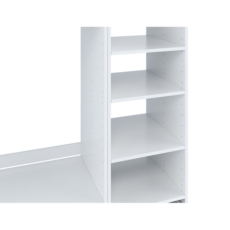 Système d'organisation 114 po, Blanc