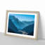 Blue Mountains in Sikkim India in Abstract - Picture Frame Graphic Art Print-55687088-55687085