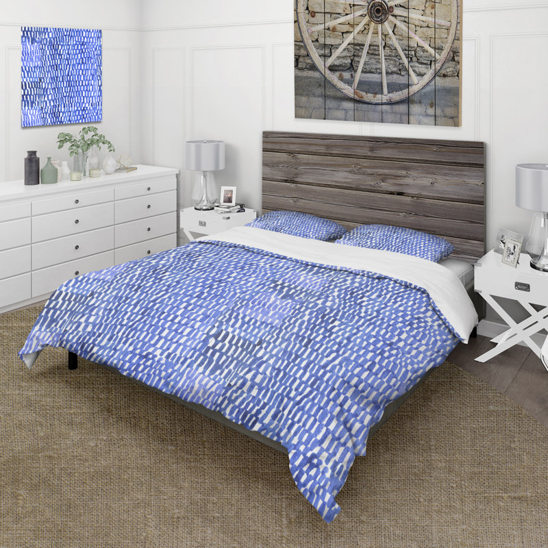 Quitterie Microfiber Duvet Cover Set, King Duvet Cover + 2 King Shams