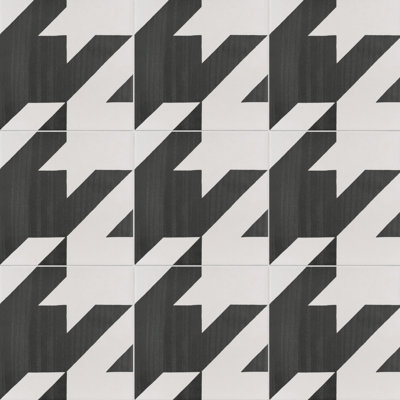 Caprice Series Tweed 8" x 8" Porcelain Patterned Wall & Floor Tile