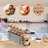 Egg Holder For Fridge Auto Rolling Egg Dispenser Grey