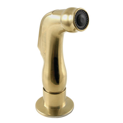 Kingston Brass LSS8710SP Plastic Kitchen Faucet Side Sprayer, Matte Black
