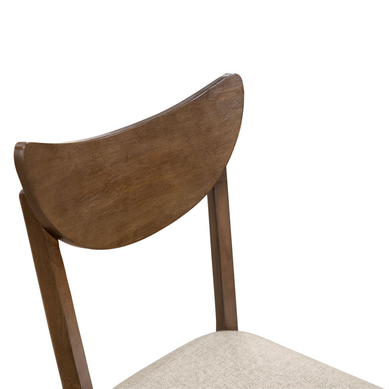 Chaises d'appoint rembourrées avec dossier moderne Bugrane