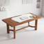 Bureau de direction 63 po en bois massif, noyer