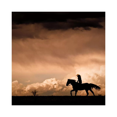 Ride The Storm #2 by Dan Ballard - Wrapped Canvas Print