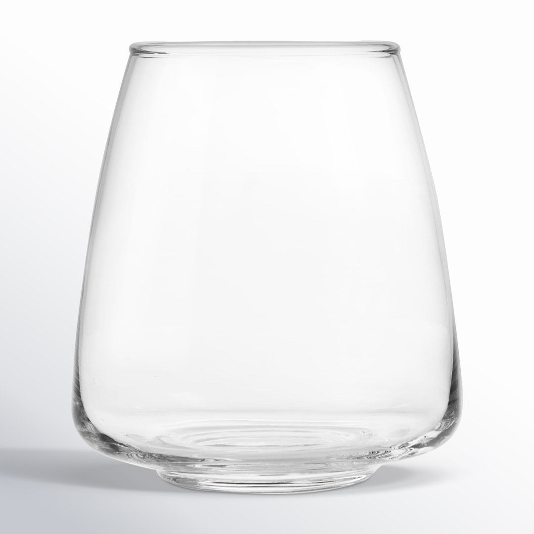 Libbey Stemless All Purpose Tapered Wine Glass, 16-ounce, Set of 6 (Set of 6) Libbey