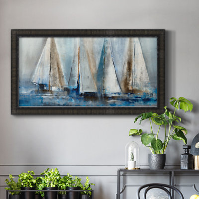 «Quiet Wind II», peinture sur toile à cadre unique