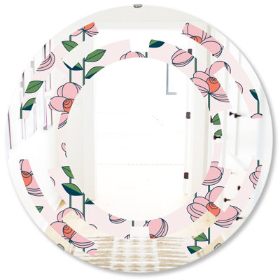 Miroir mural Space Floral Botanical