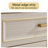 Beige Aluminium alloy Shoe Storage