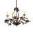 Barcus 6 - Light Dimmable Empire Chandelier
