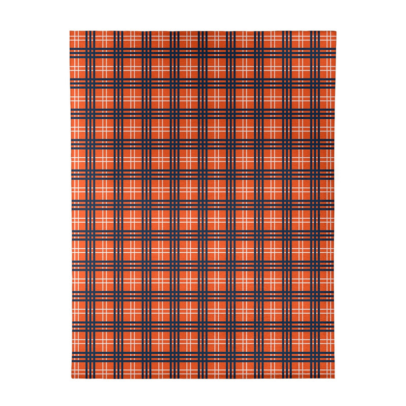 Plaid Indoor Rug, Rectangle 8' x 10'