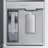 Samsung Bespoke 4-Door French Door Refrigerator (29 cu. ft.) with Top Left and Family Hub Panel - Middle and Bottom Door Panels