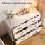 Commode double à 6 tiroirs Masad-112963578