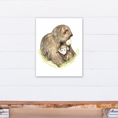 Art sur toile singe love Modoc