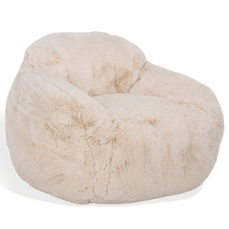 Fauteuil à billes Lorianna, Crème