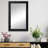 Shmuel Wood Framed with Safety Backing Ideal for Bathroom / Vanity Mirror-726897480-744902719