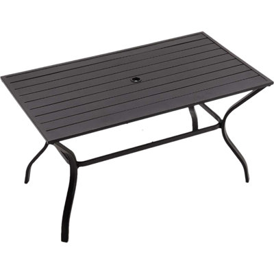 Bhairavi Rectangular 6 - Person 52.76'' Long Dining Table